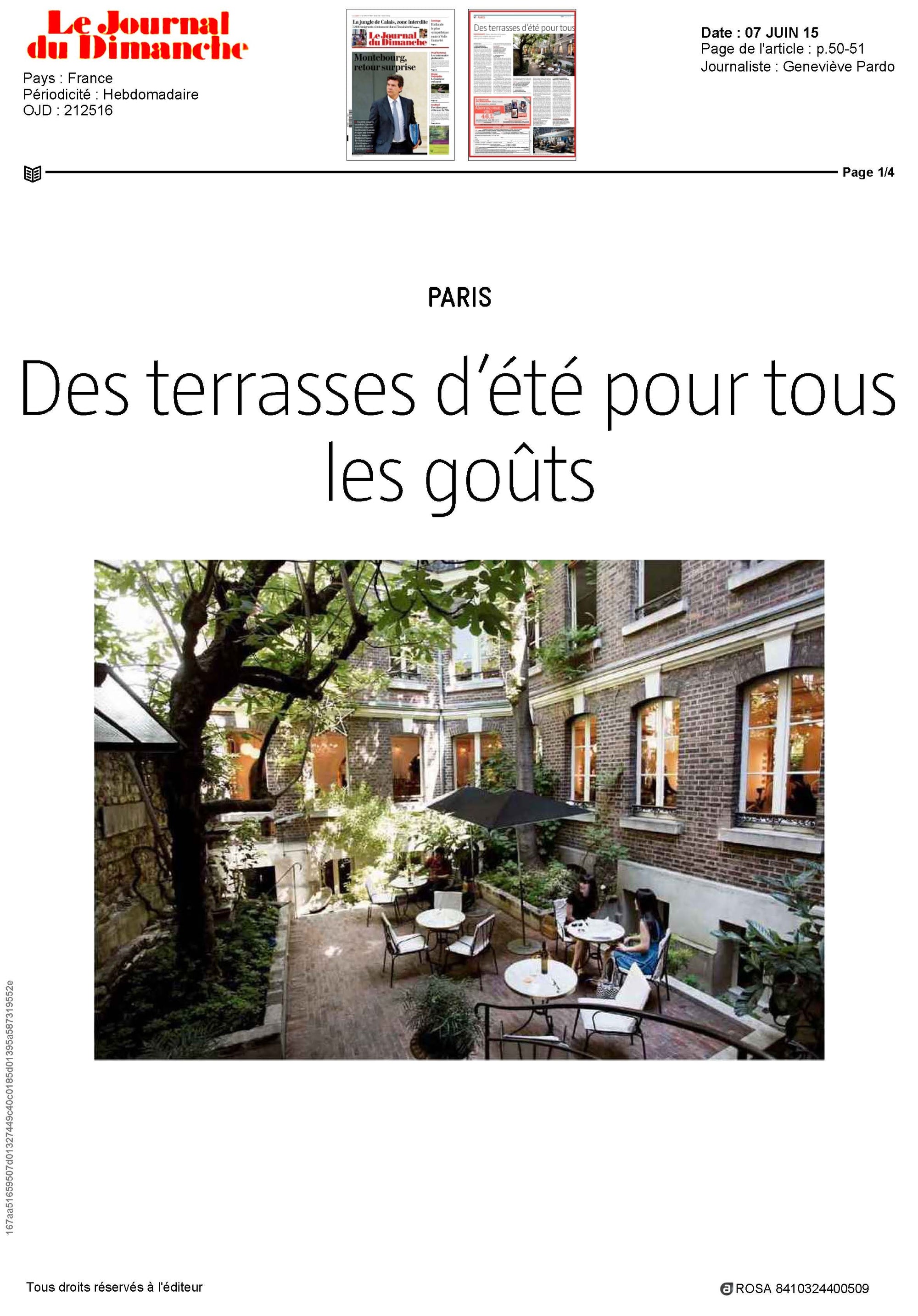 Le journal du Dimanche