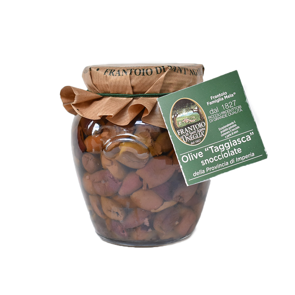 Olives denoyautées Taggiasca